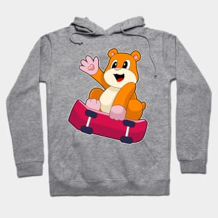 Hamster Skater Skateboard Hoodie